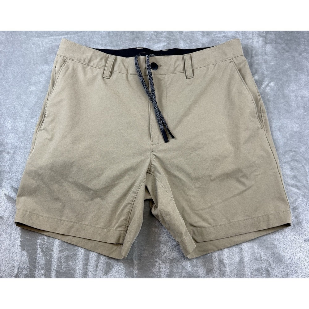 Proof Chino Shorts Mens Size 31 Khaki Stretch Hybrid Huckberry Casual Drawstring